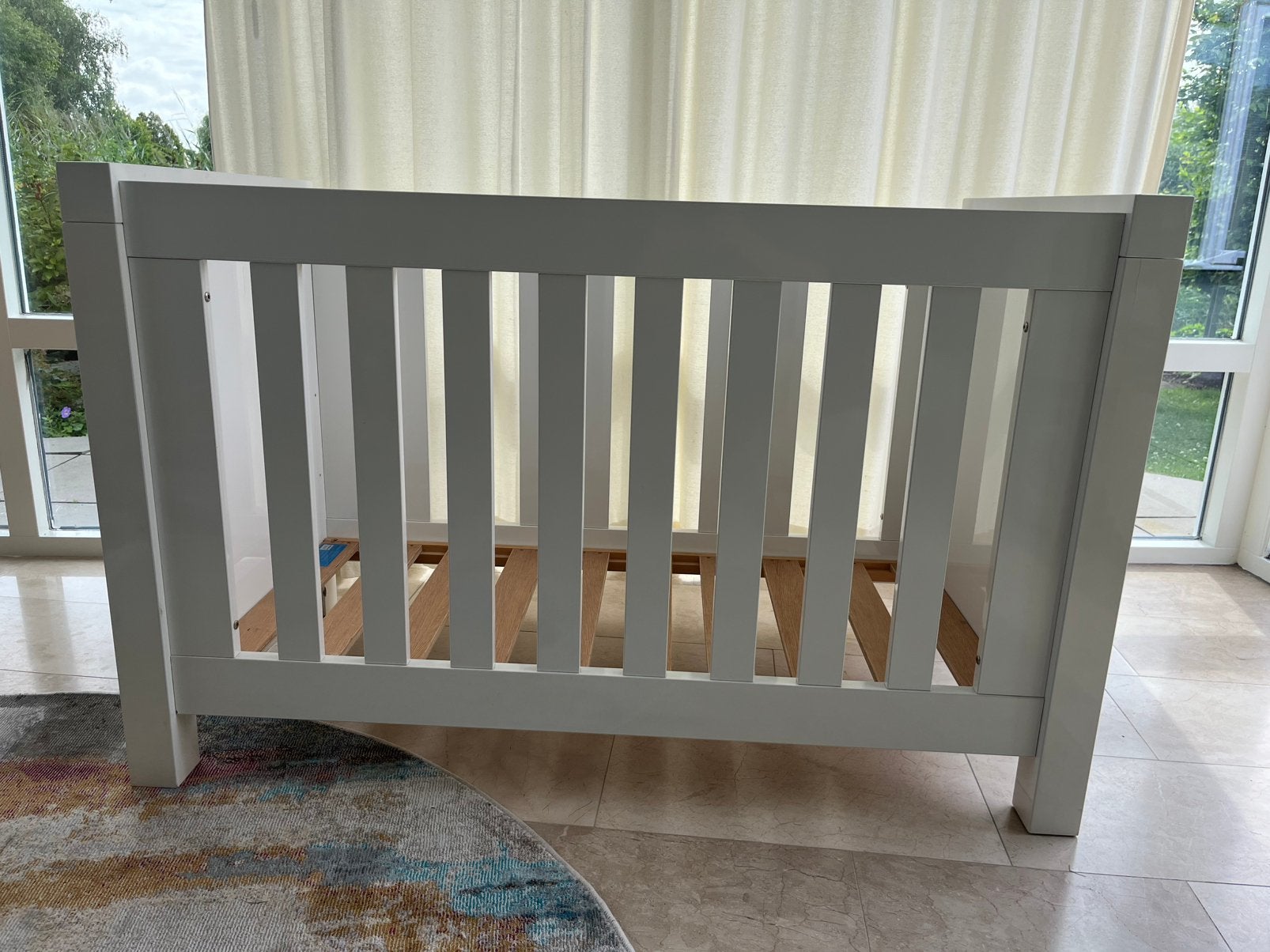 Baby- en peuterledikant, Kinderen en Baby's, Kinderkamer | Bedden, Zo goed als nieuw, Minder dan 140 cm, Minder dan 70 cm, Ophalen