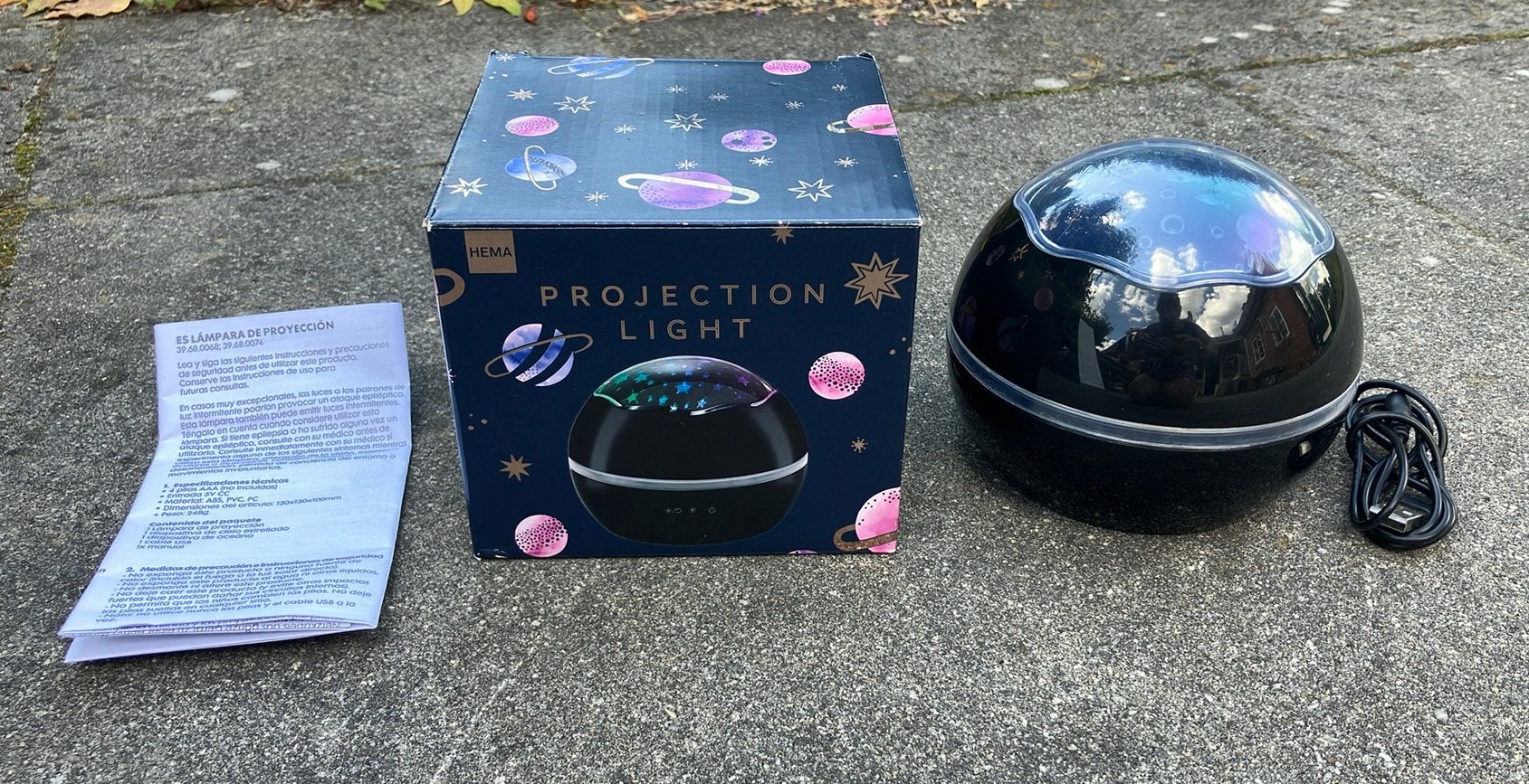 Projectie lamp voor in de slaapkamer, sterren of onderwater, Kinderen en Baby's, Kinderkamer | Inrichting en Decoratie, Ophalen