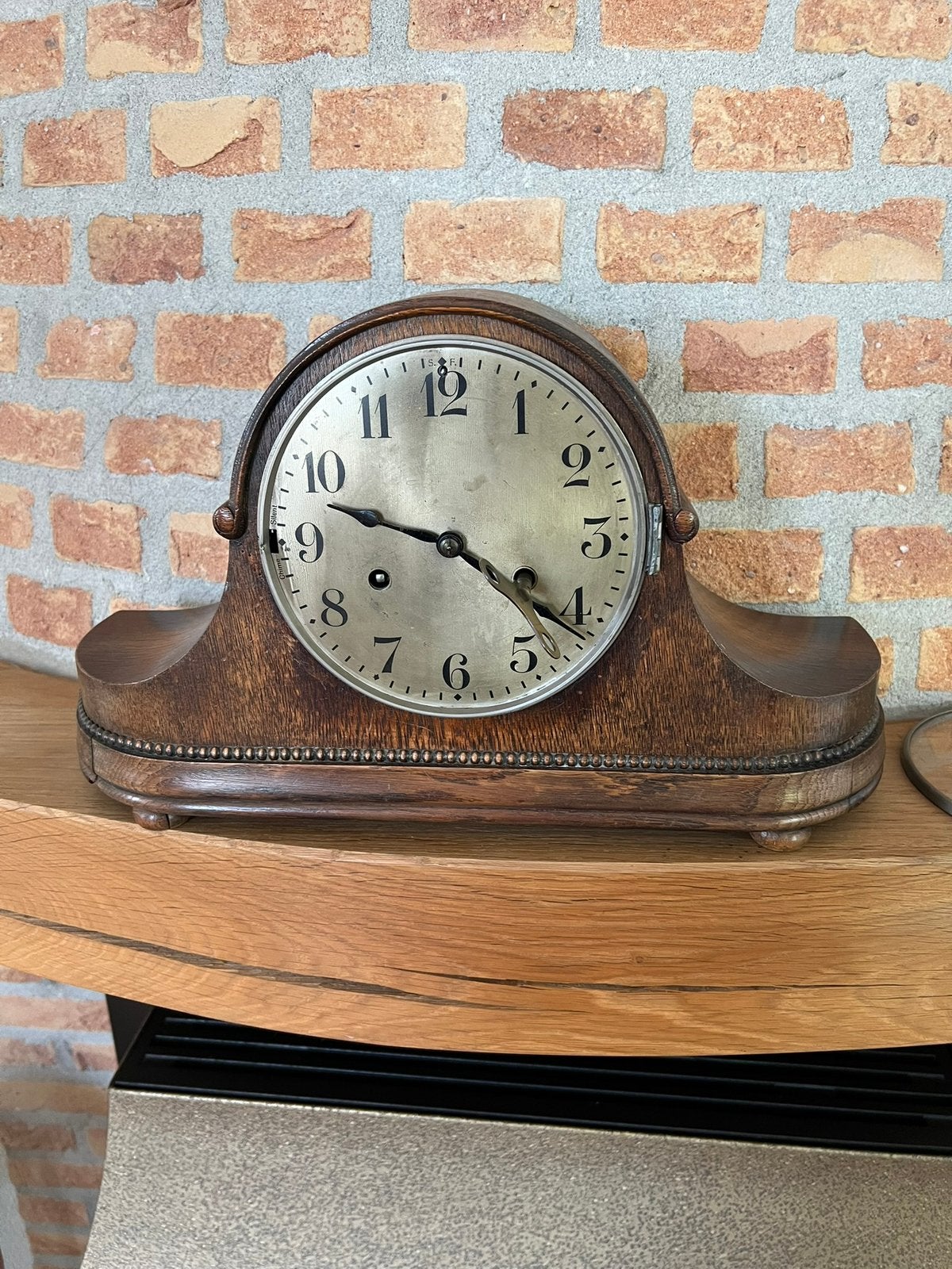 Te koop antieke klok schouwklok napoleonshoed klok, Ophalen of Verzenden