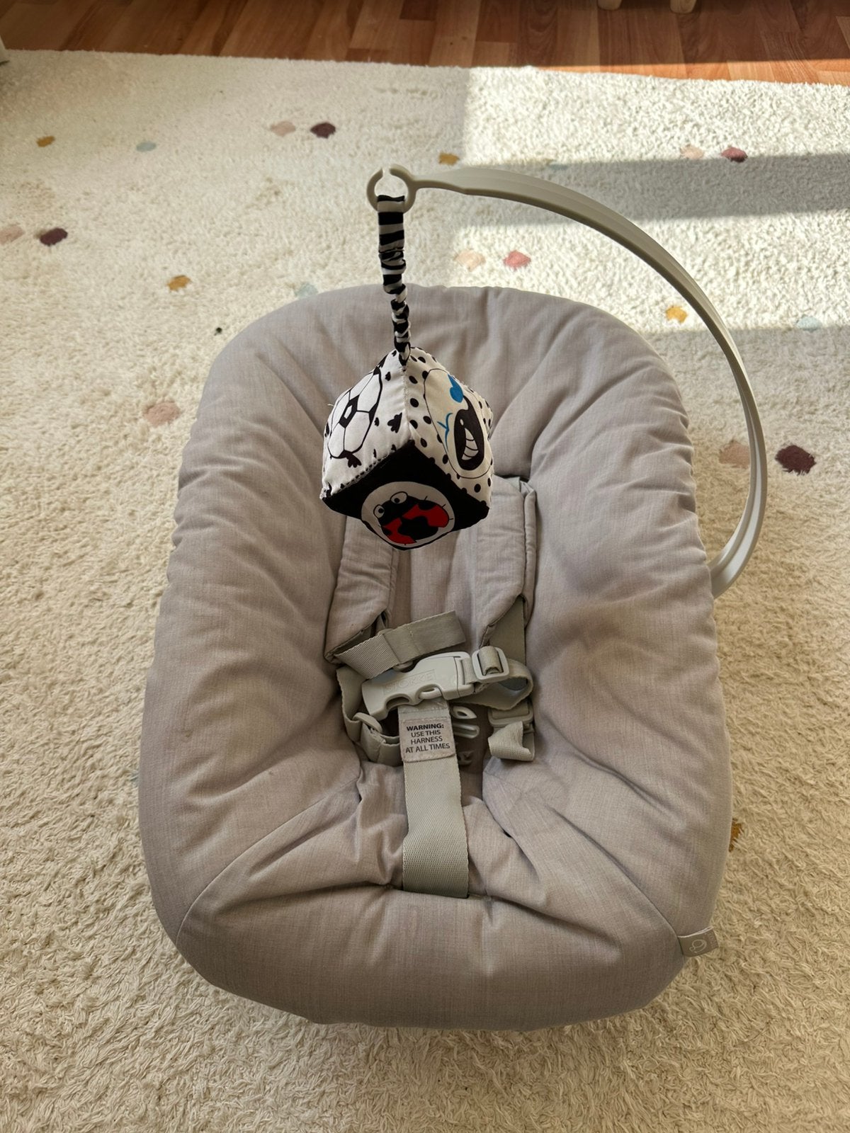 Stokke Tripp Trapp Newborn Set + Toy Hanger, Ophalen of Verzenden, Zo goed als nieuw