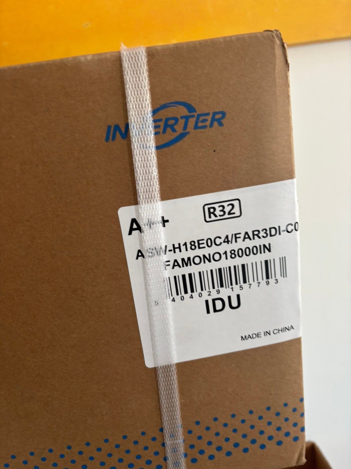 AUX Split Airco 18.000 BTU – Nieuw in doos – A++ – R32, Ophalen, Nieuw