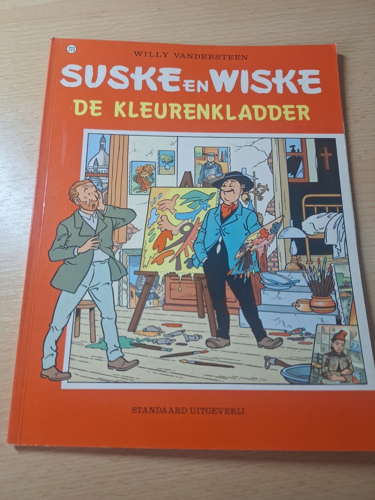 Willy Vandersteen - De kleurenkladder, Willy Vandersteen, Eén stripboek, Ophalen of Verzenden, Zo goed als nieuw