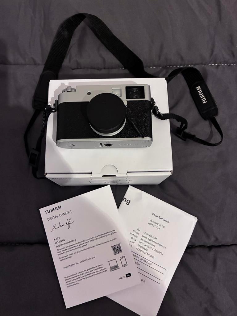 Fujifilm X half camera - Zo goed als nieuw, Ophalen, Zo goed als nieuw, Fuji, Minder dan 4 keer