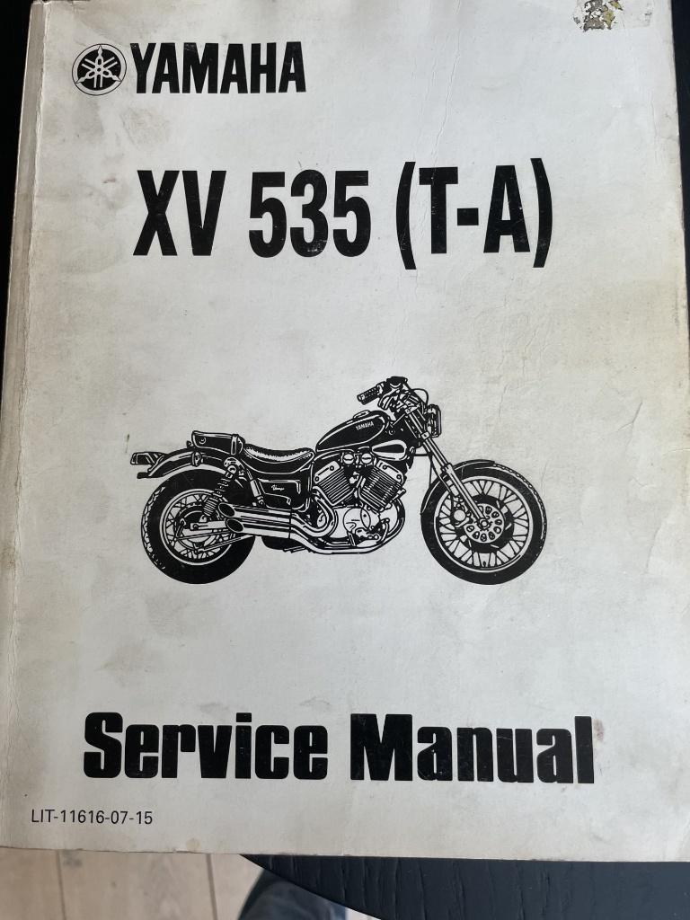 garage werkplaatshandboek YAMAHA XV535 Service Manual, Motoren, Handleidingen en Instructieboekjes, Ophalen of Verzenden, Yamaha