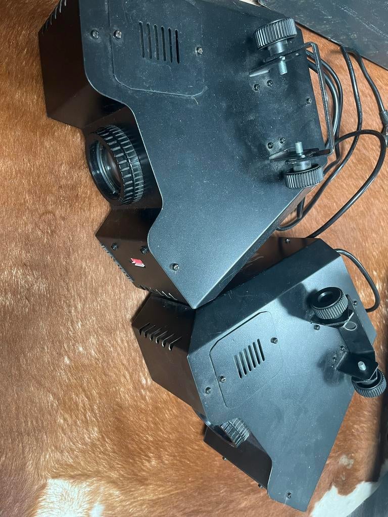 2x JBSystems Puma Gobo Projector DMX 24V 250W Lamp, Ophalen of Verzenden, Gebruikt, Licht, Kleur