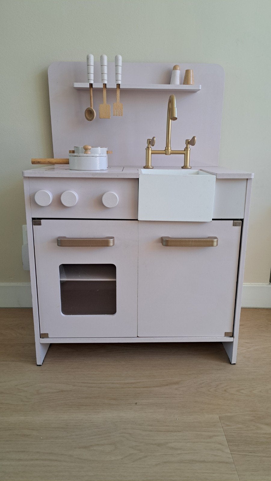 Petite Amelie Speelkeuken met accessoires, Kinderen en Baby's, Speelgoed | Speelkeukens, Ophalen, Gebruikt