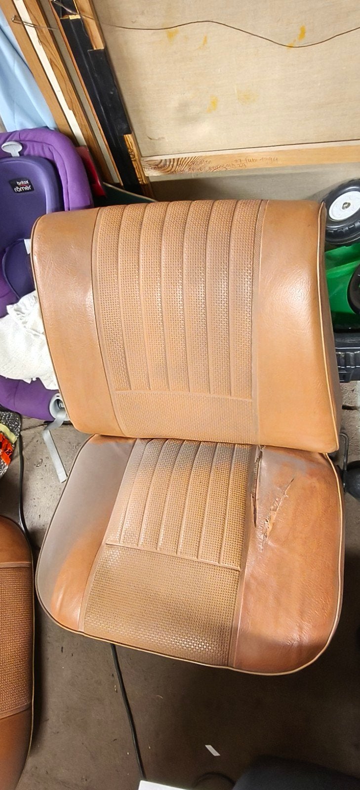 Peugeot 404 interieur: voorstoelen en 2 achterbanken (1973), Auto-onderdelen, Ophalen, Gebruikt, Peugeot