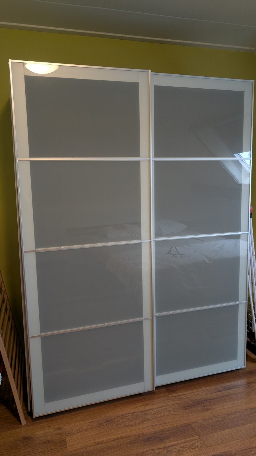 pax kast met schuifdeuren 201 hoog x 150 breed, Huis en Inrichting, Gebruikt, 100 tot 150 cm, 50 tot 75 cm, Ophalen