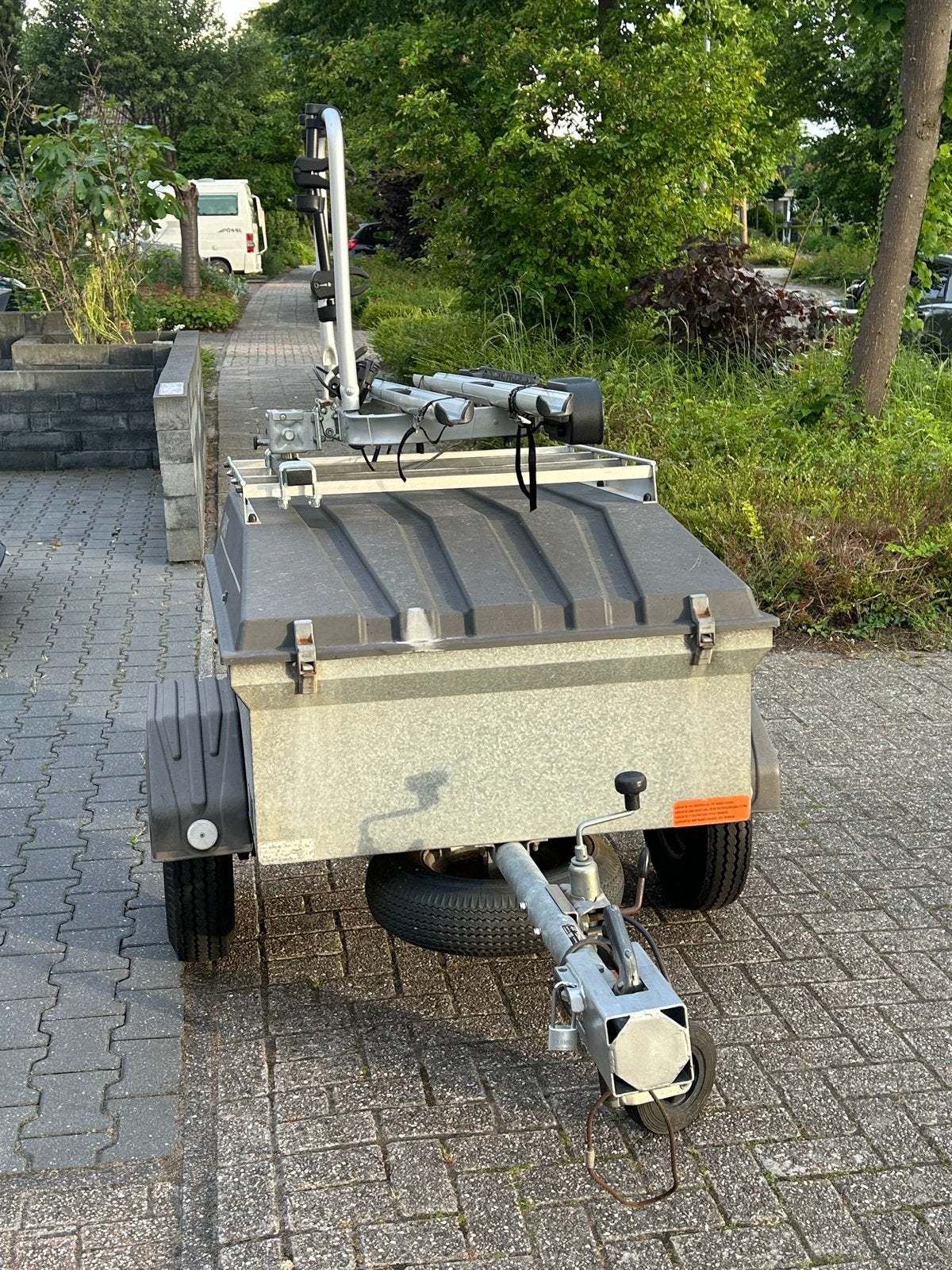 Saris Speedy bagagewagen zonder de fietsen drager., Ophalen