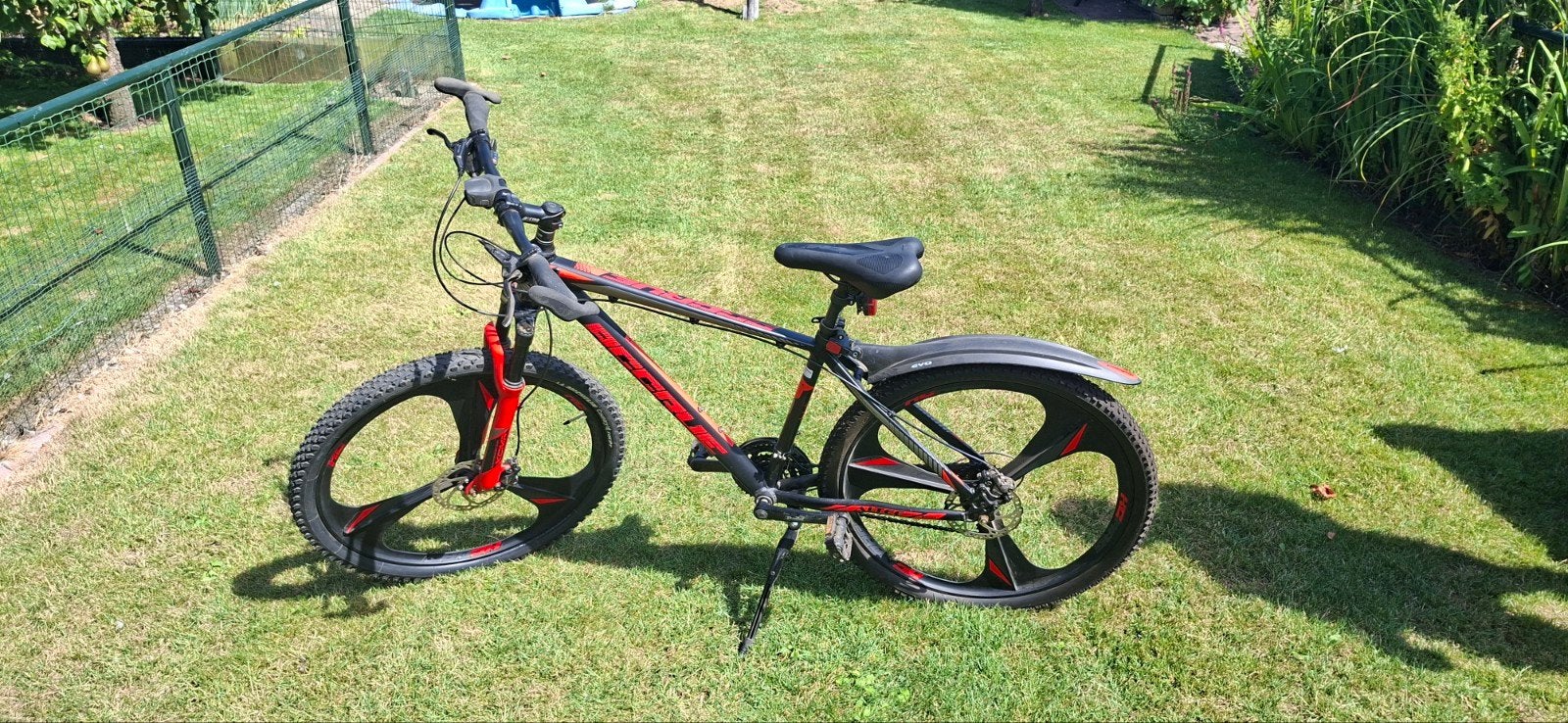 Mountainbike met schijfremmen en Shimano onderdelen, Fietsen en Brommers, Gebruikt, Hardtail, Heren, 53 tot 57 cm