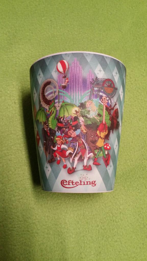 Efteling beker van bamboe. Nieuw., Ophalen of Verzenden, Nieuw, Gebruiksvoorwerp