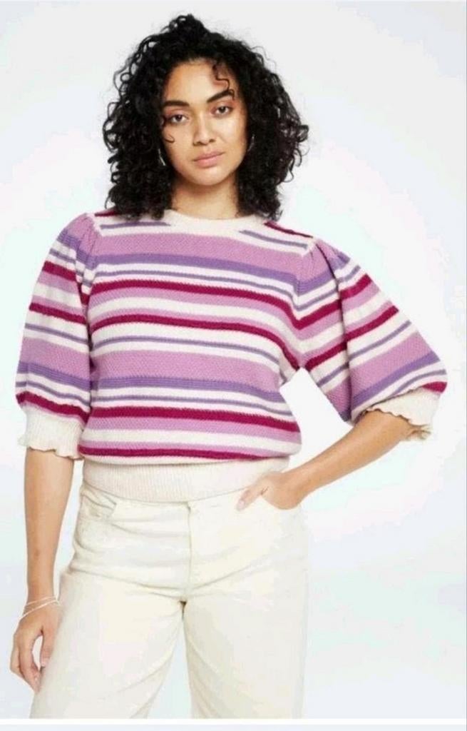 Fabienne Chapot Roberta Stripe pullover / trui maat M *nieuw, Kleding | Dames, Fabienne Chapot, Ophalen of Verzenden, Nieuw, Maat 38/40 (M)