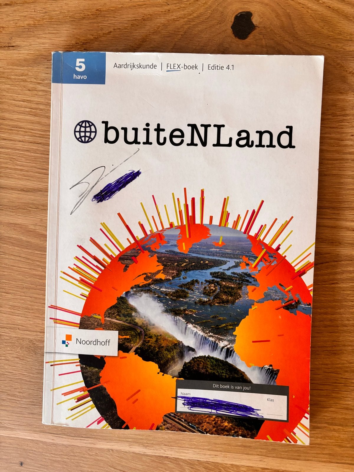 Aardrijkskunde FLEX-boek buiteNLand 5 havo Editie 4.1, Boeken, Schoolboeken, Ophalen of Verzenden, Gelezen, HAVO, Aardrijkskunde