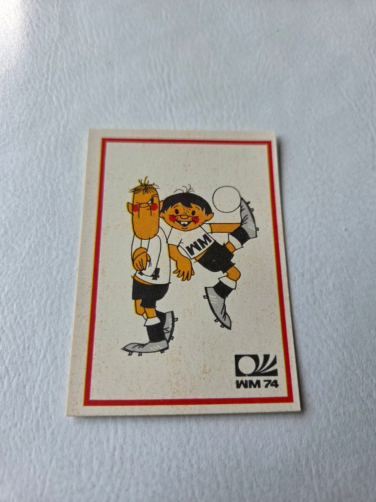 Panini WK 74, Ophalen of Verzenden, Zo goed als nieuw, Sticker