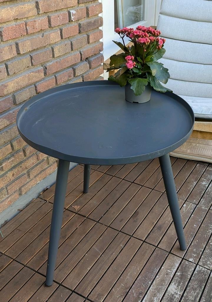 Ronde Salontafel  | Round coffee table, Ophalen of Verzenden, Gebruikt, Rond, Metaal