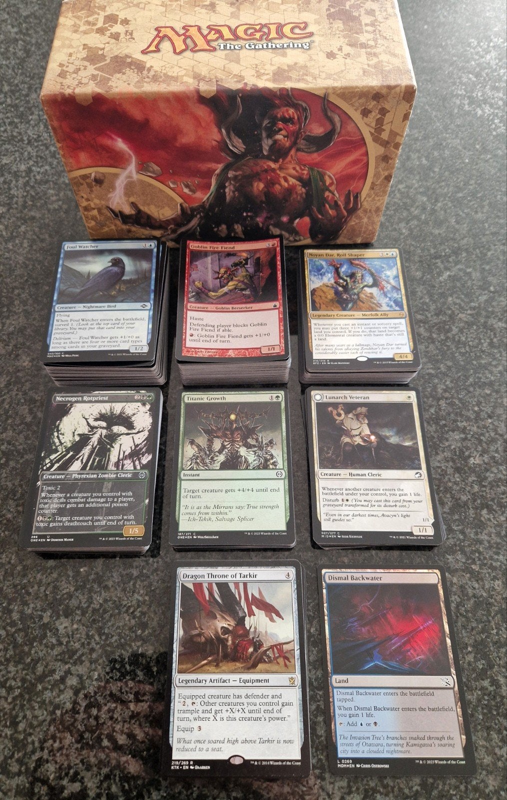 Lot Magic The Gathering 352 kaarten, Rare's & Uncommons NM, Ophalen of Verzenden, Zo goed als nieuw, Meerdere kaarten, Foil