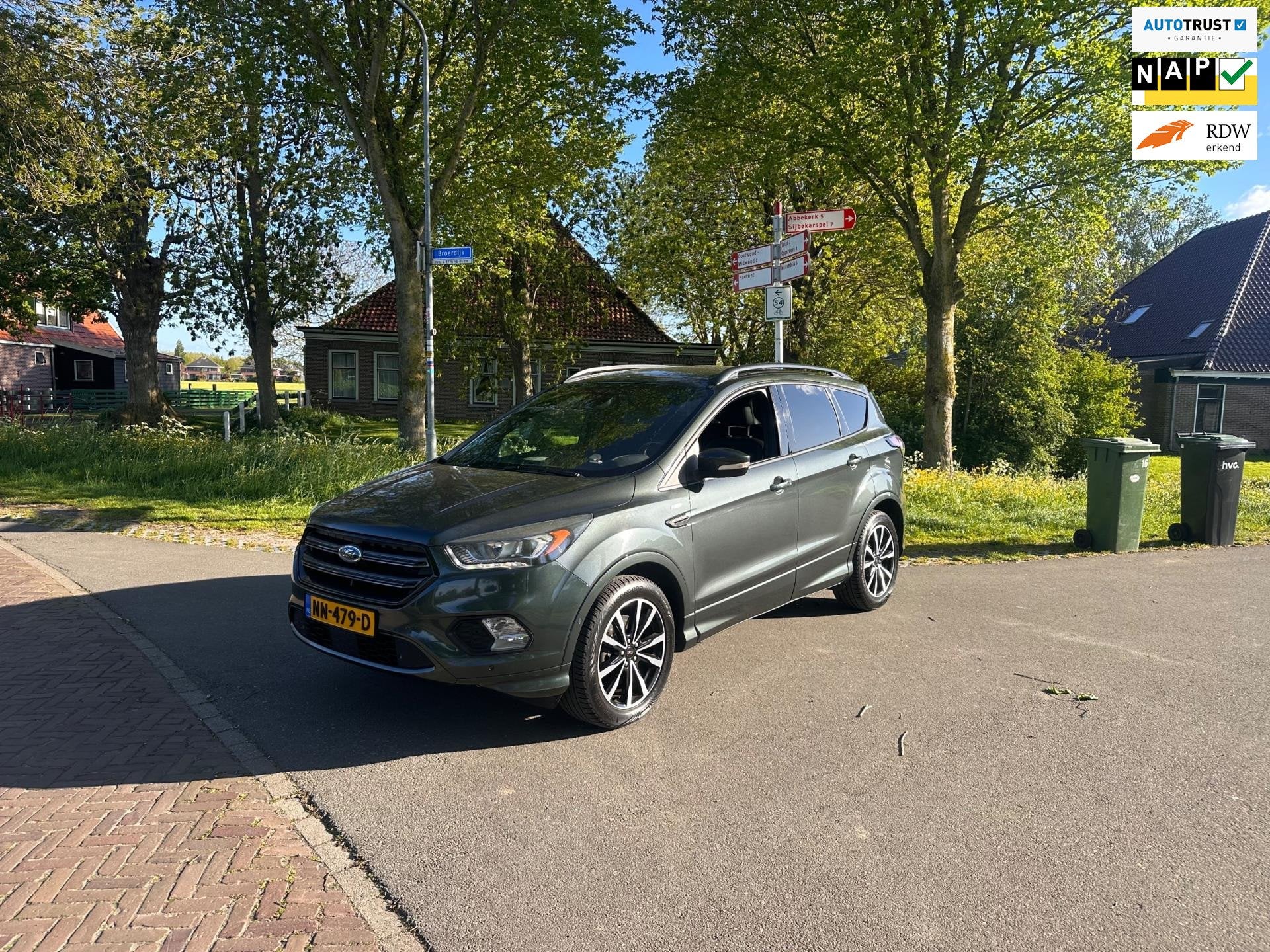 Ford Kuga 1.5 TDCi ST-Line Navi.Clima.Camera.Ex BPM, Auto's, Voorwielaandrijving, Gebruikt, Euro 6, 4 cilinders
