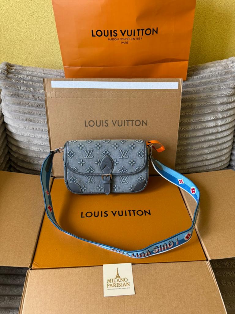 Messenger Bag Denim Nano, Ophalen of Verzenden, Nieuw, Blauw