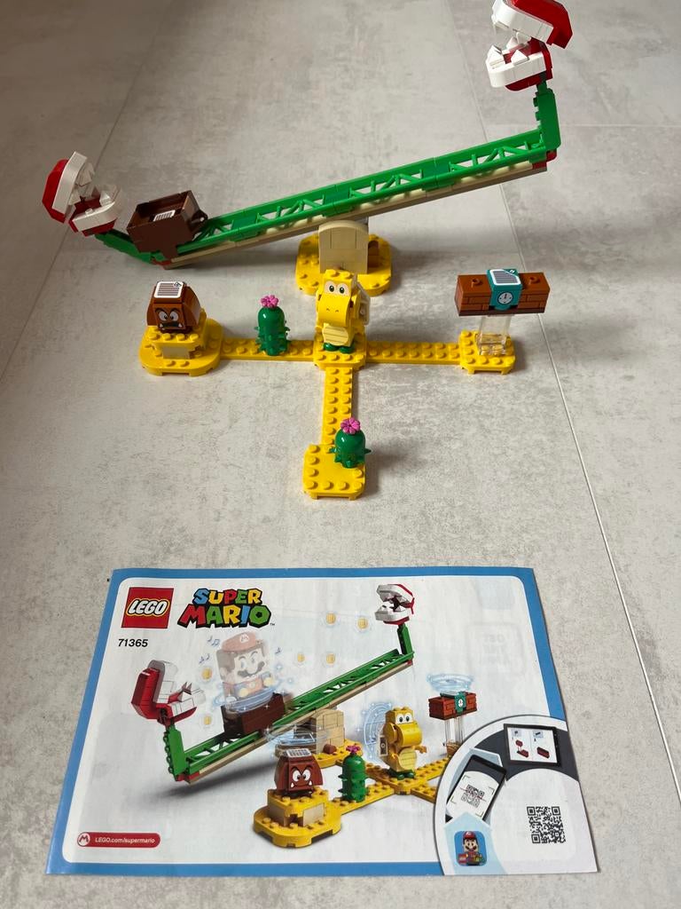 LEGO Super Mario 71365 Piranha Plant Power Slide, Ophalen of Verzenden, Zo goed als nieuw