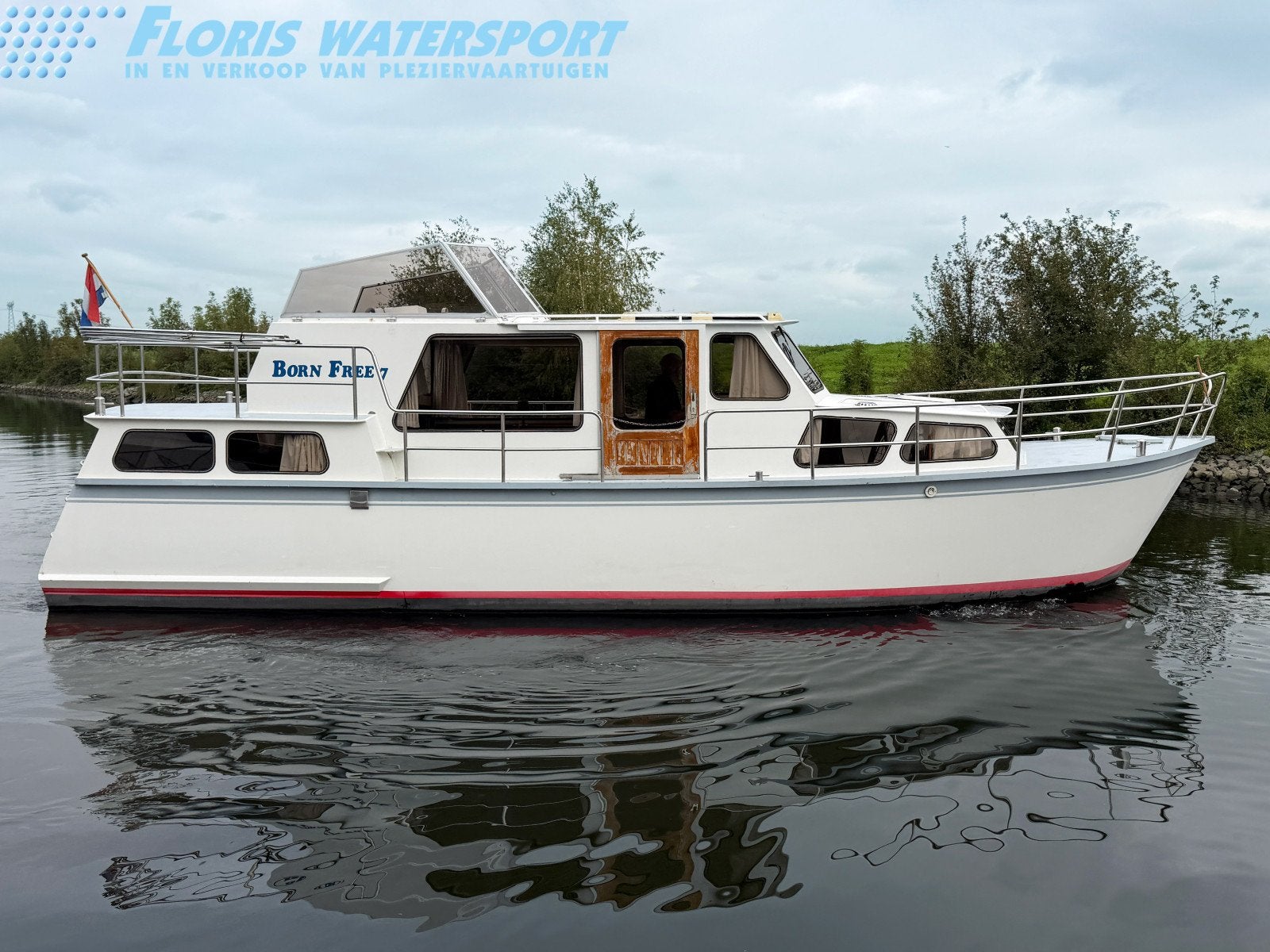 Geeuwpolle kruiser 1050 GSAK, Watersport en Boten, Gebruikt, 11 m, Binnenboordmotor, Koelkast