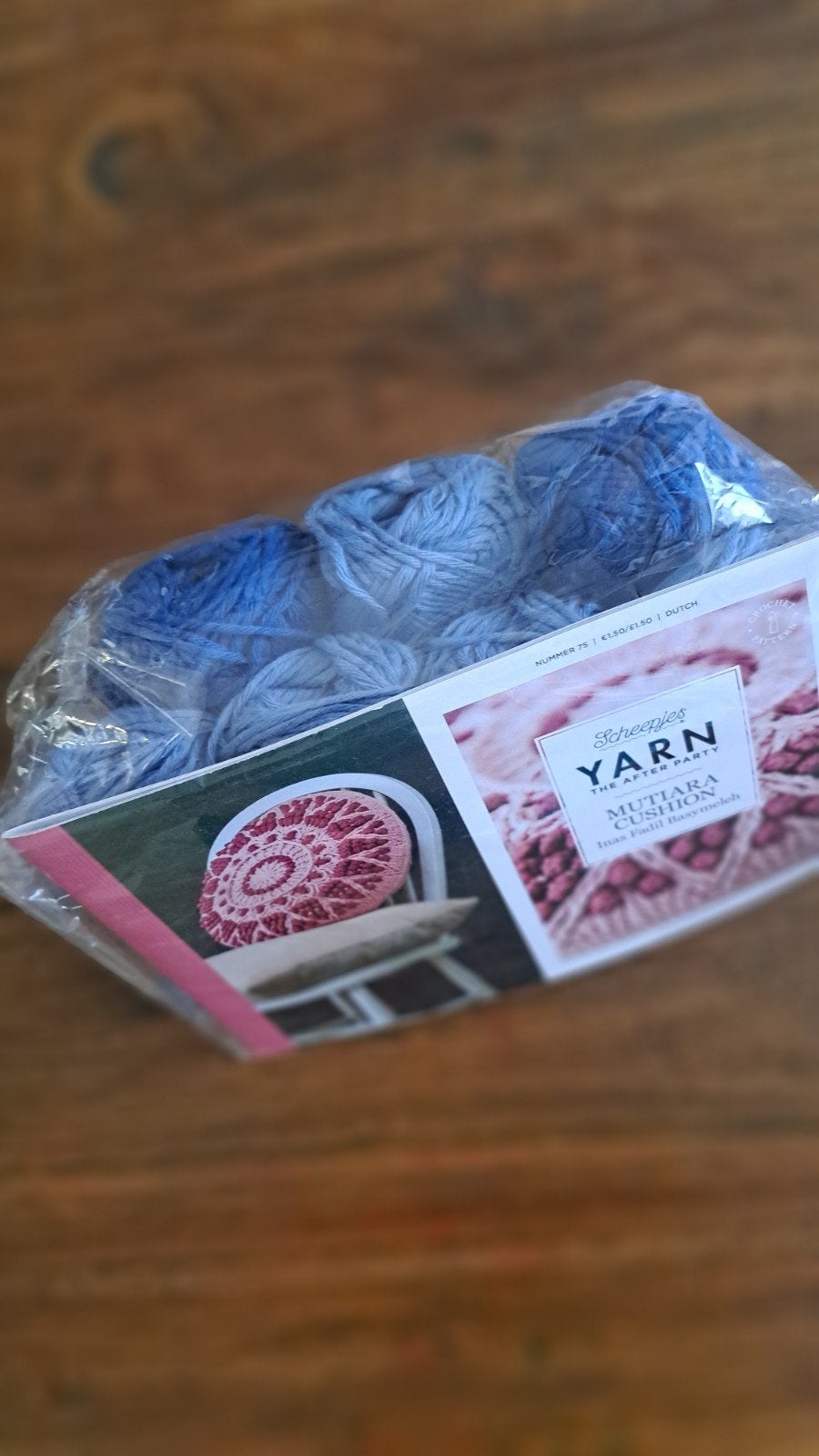 Haakpakket Scheepjes Cahlista Mutiara Kussen, Hobby en Vrije tijd, Breien en Haken, Ophalen of Verzenden, Nieuw, Haken, Wol of Garen