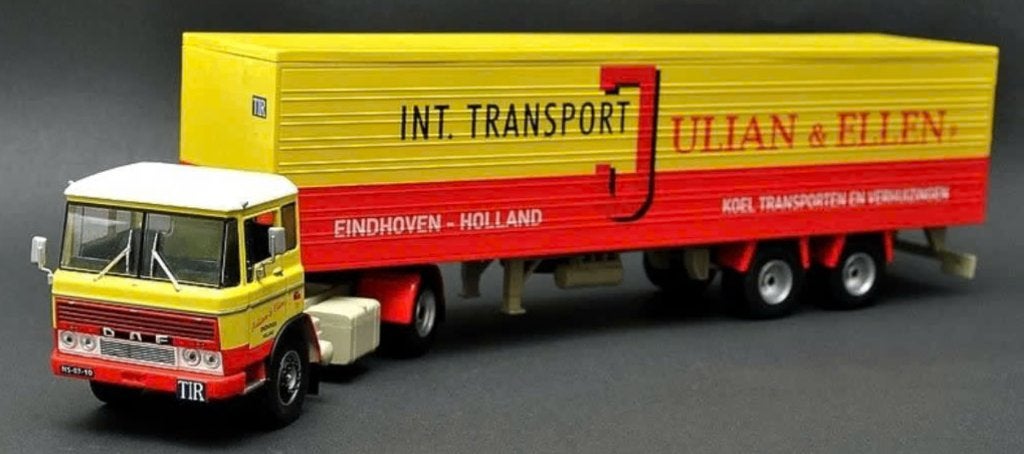 DAF 2600 1962 International Transport aanhangers IXO 1/43, Verzenden, Nieuw, Auto, Overige merken