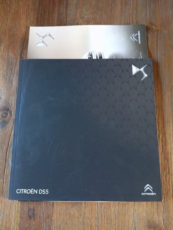 Citroen DS 5 12 / 2012 52 pag., Verzenden, Zo goed als nieuw, Citroën