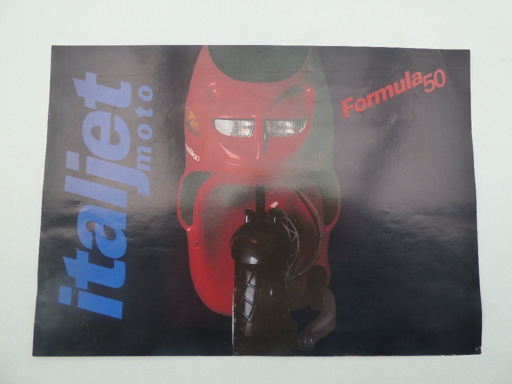 ITALJET FORMULA 50 FOLDER, Ophalen of Verzenden, Zo goed als nieuw