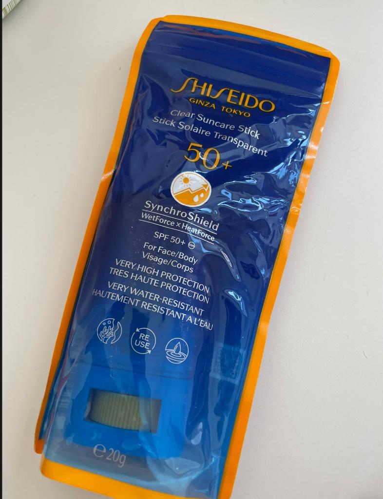Shiseido Sun Care Expert Sun Protector Clear Stick SPF 50+, Ophalen of Verzenden, Nieuw, Gehele gezicht, Verzorging