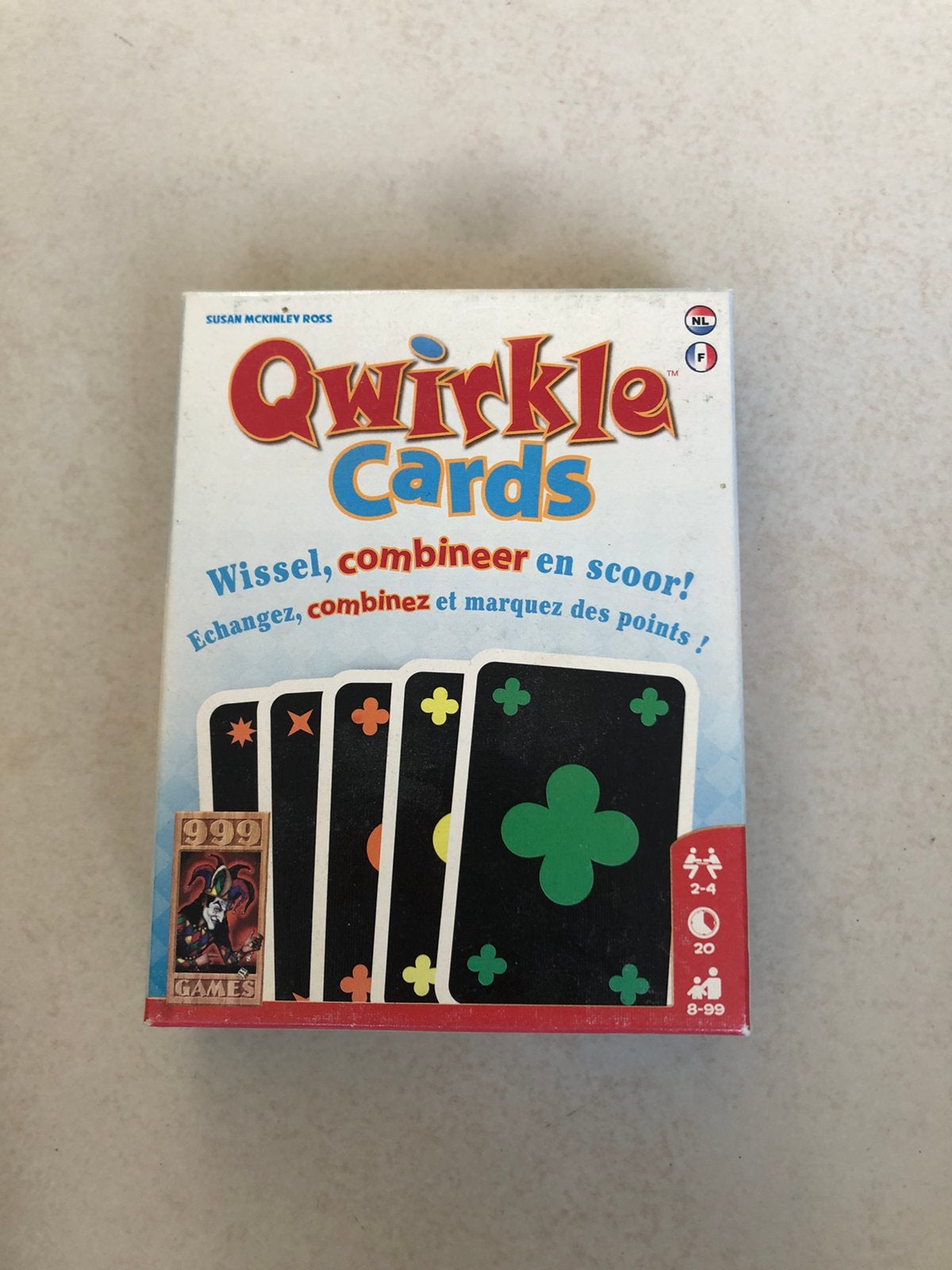 Qwirkle cards, Ophalen of Verzenden, Zo goed als nieuw