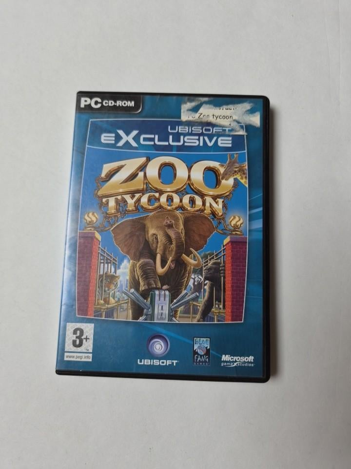 Zoo Tycoon PC CD-ROM - Ubisoft Exclusive, Ubisoft, Gebruikt, 1 speler, Vanaf 3 jaar