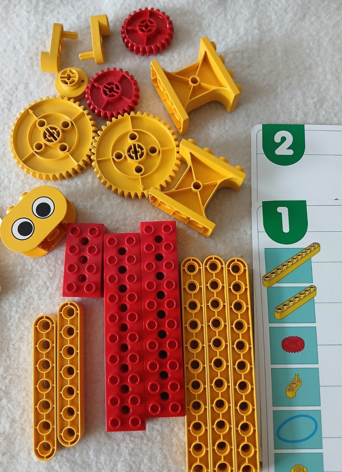 Lego Dacta onderdelen en instructiekaarten, Gebruikt, Overige thema's, Lego, Overige typen