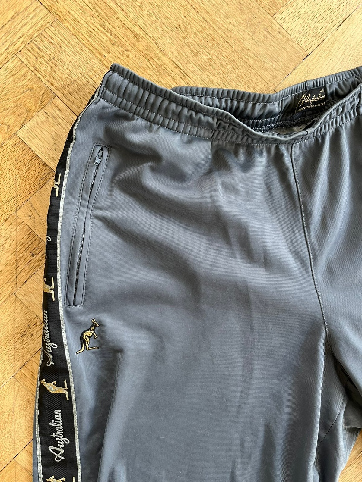 Australian Pants Broek Gabber Hardcore Thunderdome, Ophalen, Gedragen, Overige maten, Grijs
