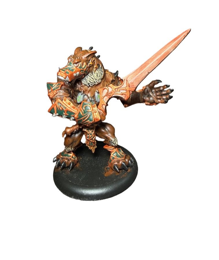 Warmachine Hordes Circle Orboros Warpwolf Stalker, ., Warhammer, Ophalen of Verzenden, Zo goed als nieuw