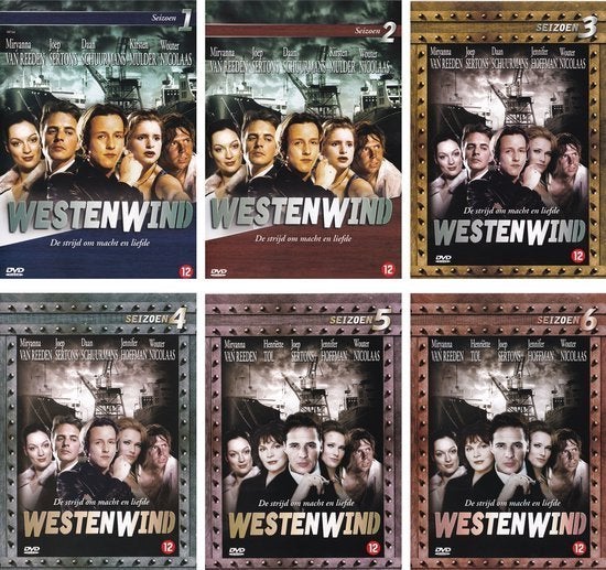 Westenwind - De Complete Serie 1 t/m 6 - Nieuwstaat., Zo goed als nieuw, Actie en Avontuur, Vanaf 12 jaar, Complete serie