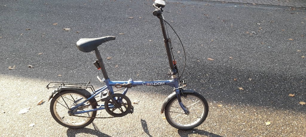 7x vintage Vouwfiets union compass record lotje partij, Ophalen, Gebruikt, Totaal opvouwbaar, 16 tot 18 inch