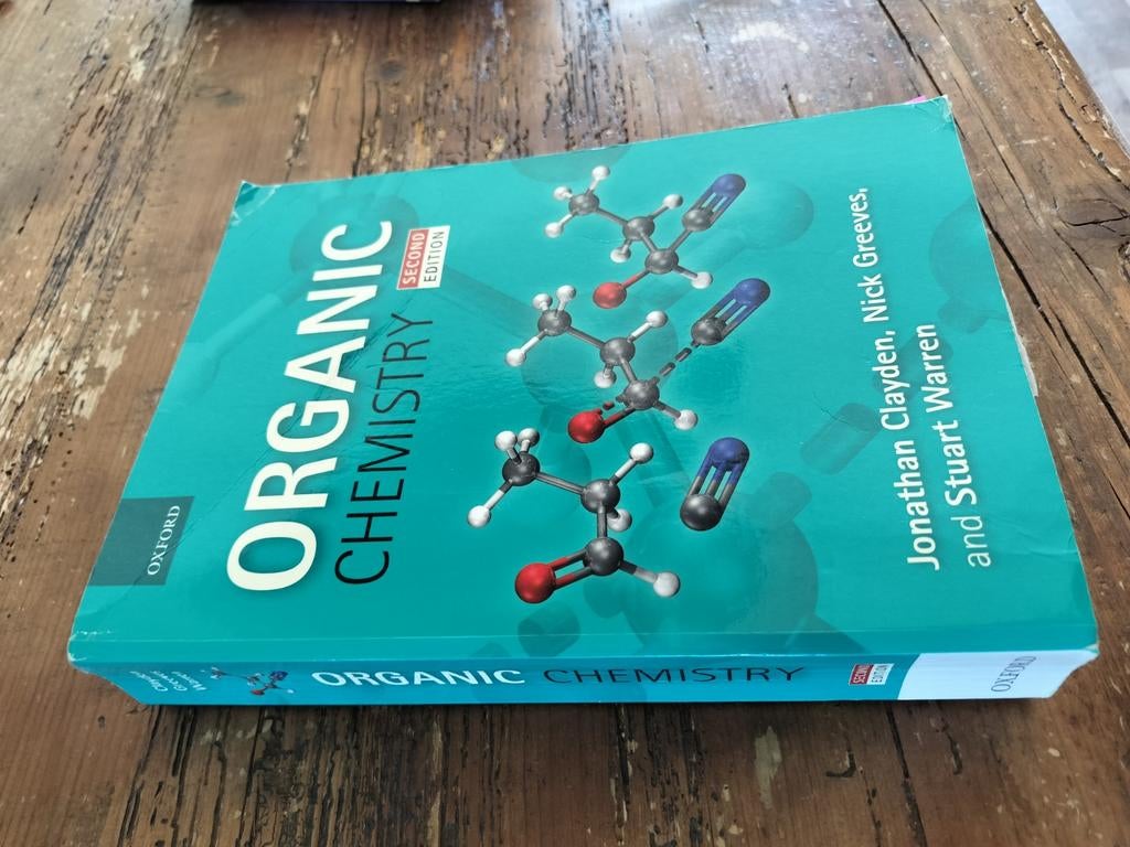 Organic Chemistry - Tweede Editie, Gelezen, Jonathan Clayden, Nick Greeves, Stuart Warren, Ophalen of Verzenden, WO