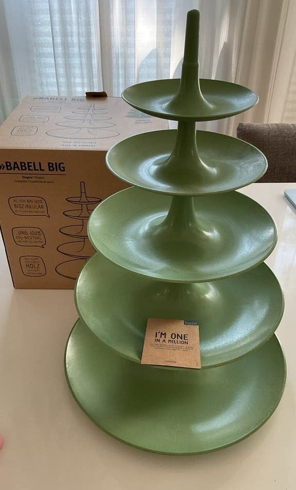 Koziol Babell Big groen, etagere, NIEUW in originele doos, Ophalen of Verzenden, Nieuw