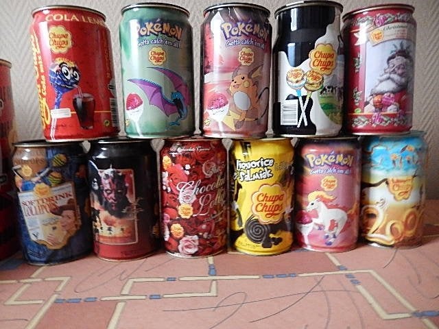 chupa chips blikken, Ophalen, Gebruikt, Overige