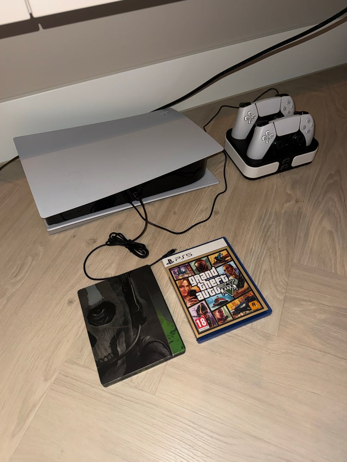 PlayStation 5 Disc Editie 500GB met 2 controllers en games, Ophalen, Online, Vanaf 18 jaar, Shooter