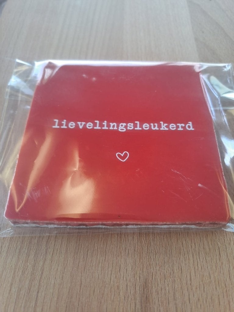 Tegeltje, Ophalen of Verzenden, Nieuw