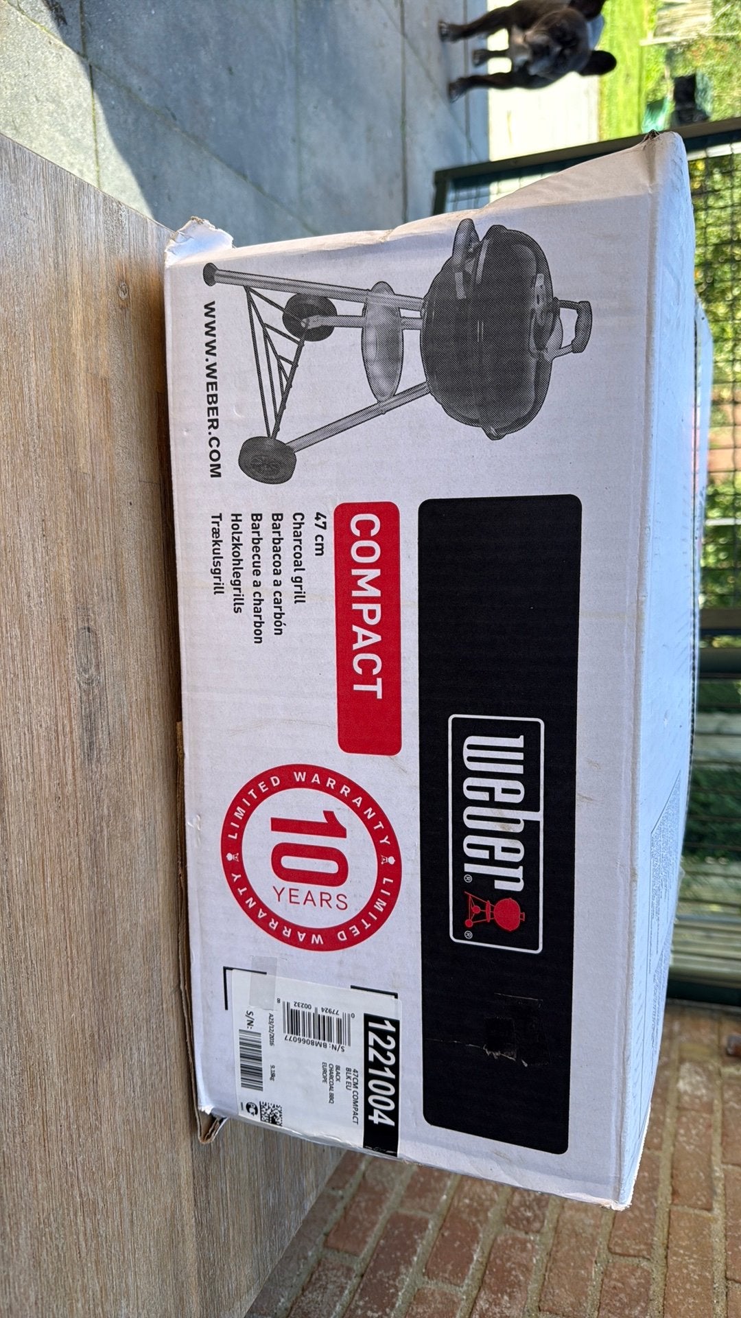 Nieuwe Weber compact Bbq, Ophalen, Nieuw