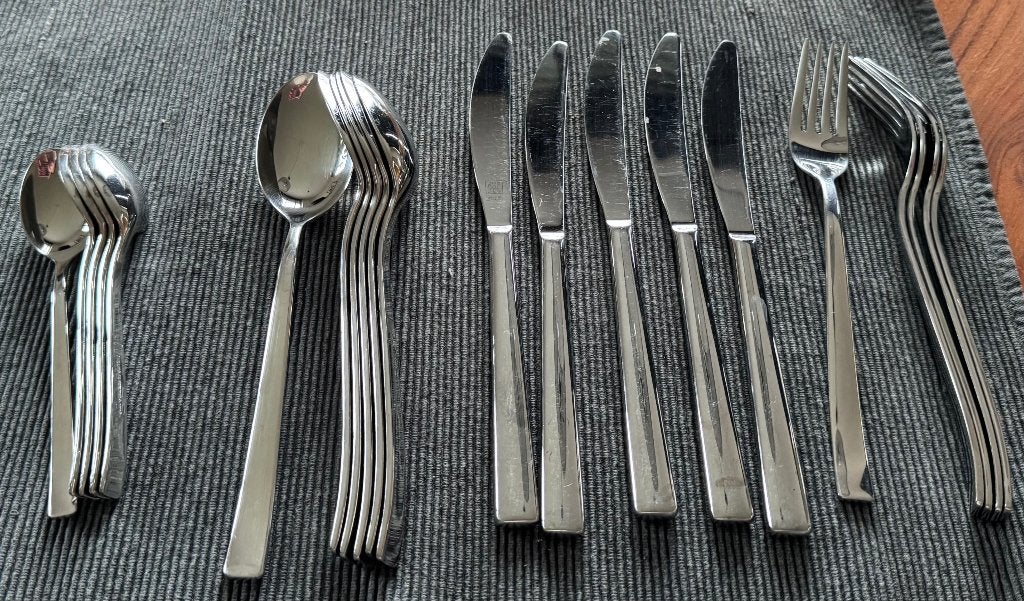 Zwilling Besteck set, Gebruikt, Bestekset, Ophalen of Verzenden, Rvs of Chroom
