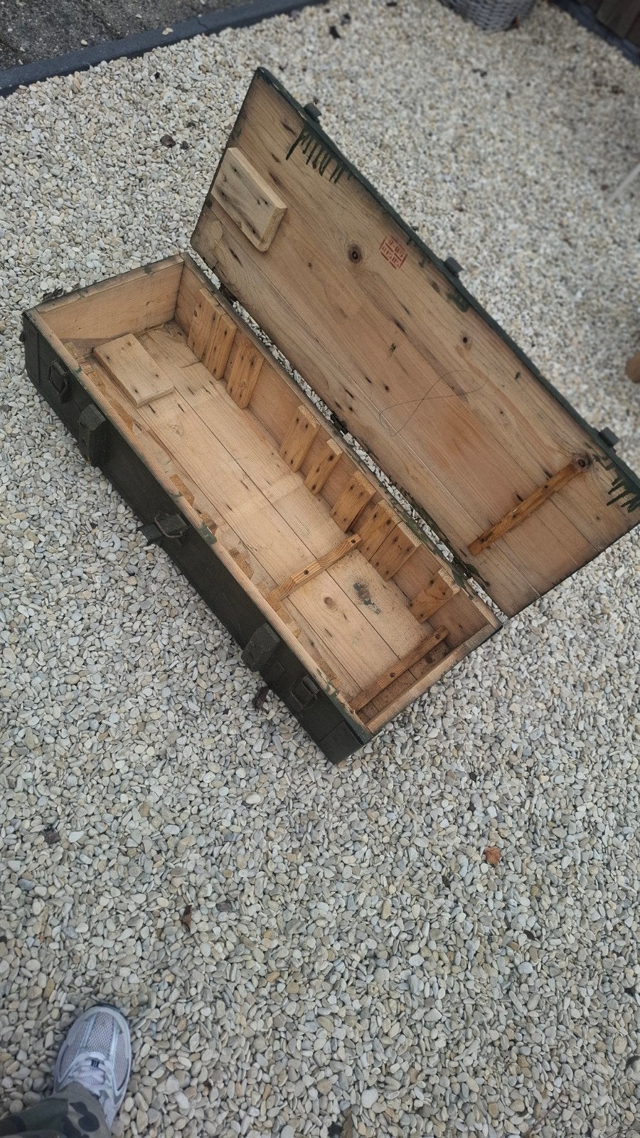 Legerkist, Ophalen, Gebruikt, Minder dan 50 cm
