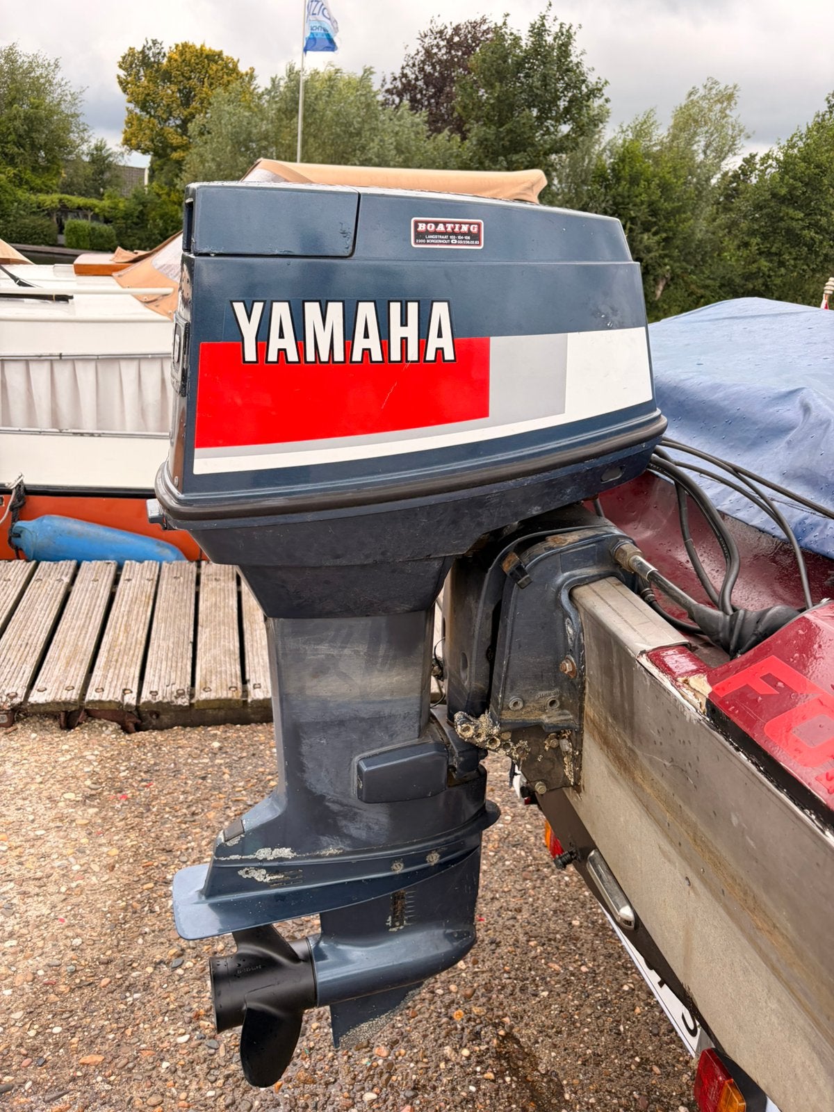 Yamaha 70pk 2takt langstaart, Ophalen, Zo goed als nieuw