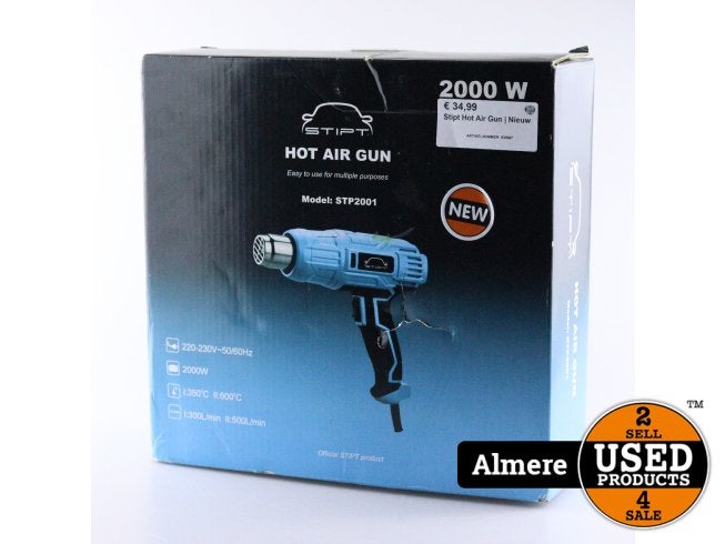 Stipt Hot Air Gun | Nieuw, Flex Ltd., Zo goed als nieuw, https://flex.com/contact-us, Nobelstraat 10, 5807 GA Oostrum LB, Limburg, Nederland