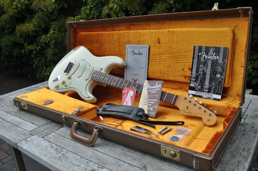 Te koop Fender Custom Shop 60s Stratocaster Relic uit 2007, Muziek en Instrumenten, Ophalen, Gebruikt, Solid body, Fender
