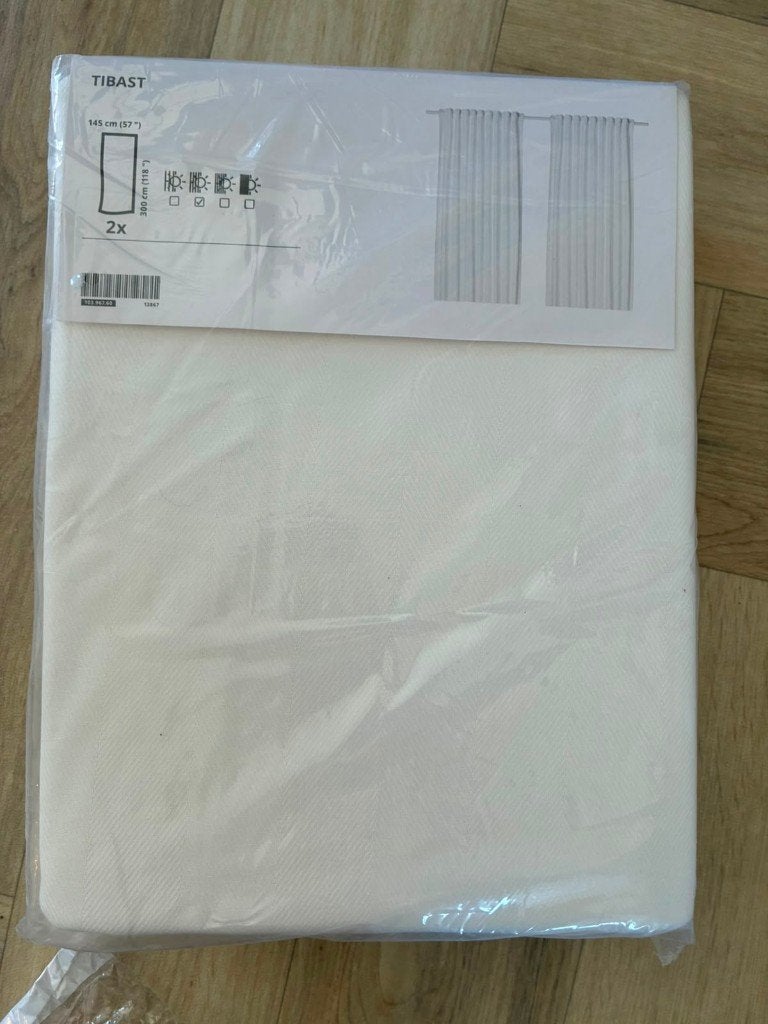 Ikea Tibast, 300 cm, Ophalen of Verzenden, Gordijn, IKEA