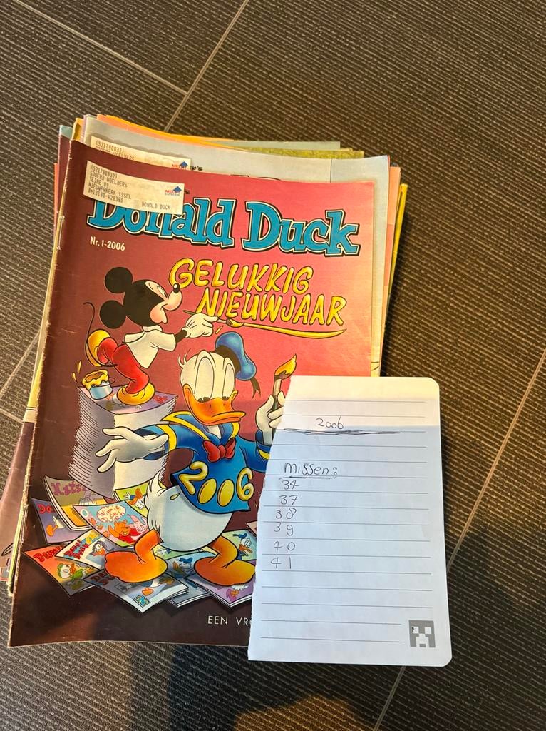 Donald Duck Jaargang 2006 (niet compleet), Boeken, Meerdere stripboeken, Ophalen of Verzenden, Gelezen