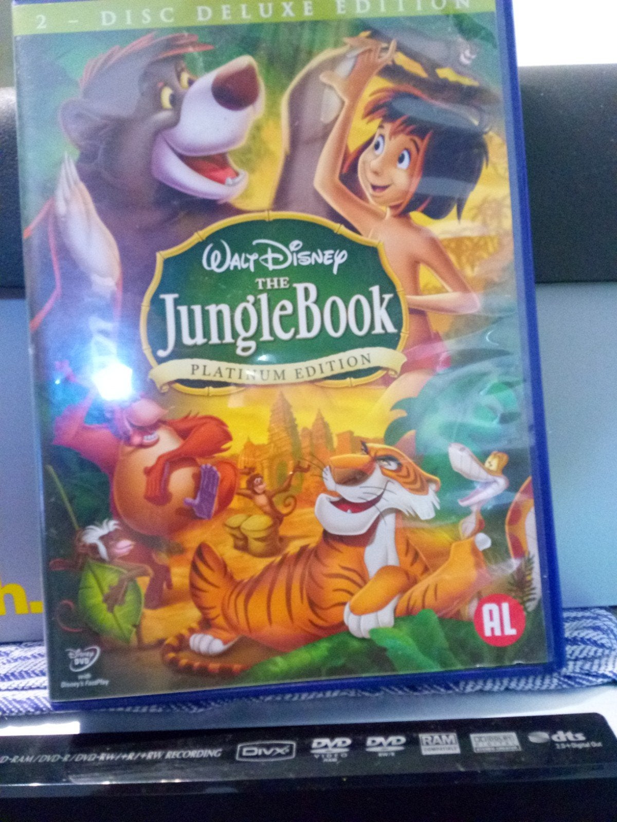 Walt Disney's The Jungle Book Platinum Edition DVD, Cd's en Dvd's, Dvd's | Kinderen en Jeugd, Animatie, Alle leeftijden, Nederlands